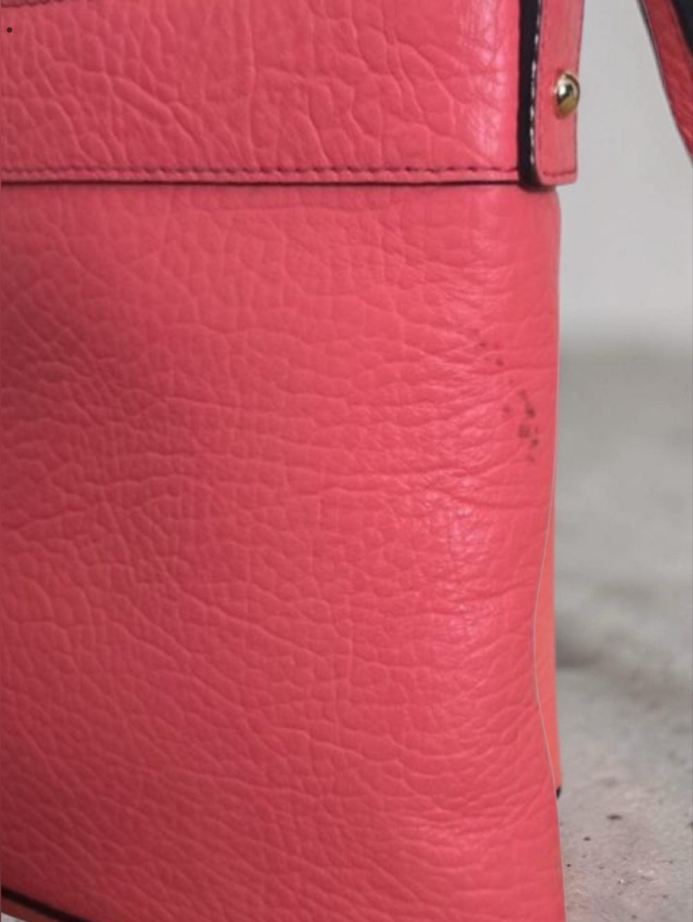 Kate Spade New York Peony Pink Leather Crossbody Bag - Picture 8 of 8